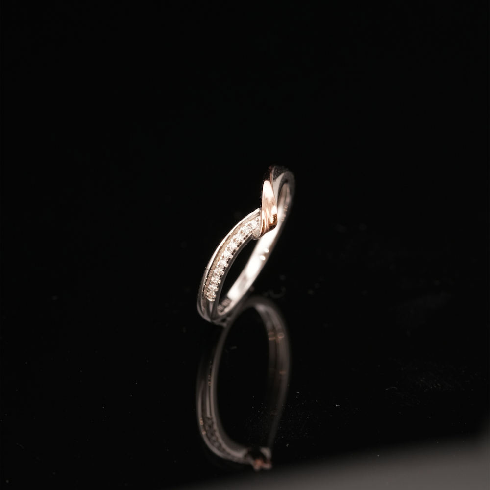 LVR047 BAGUE WISHBONE (FEMME)