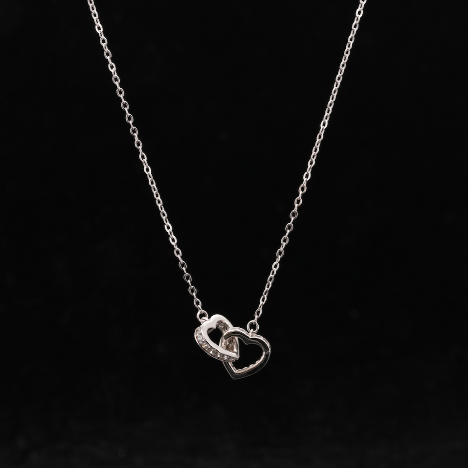 
                  
                    LVN038 DOUBLE HEART NECKLACE
                  
                