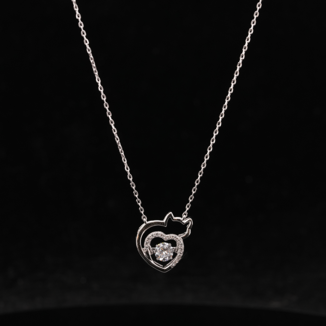 
                  
                    LVN040 COLLIER CŒUR CÂLIN CHAT
                  
                