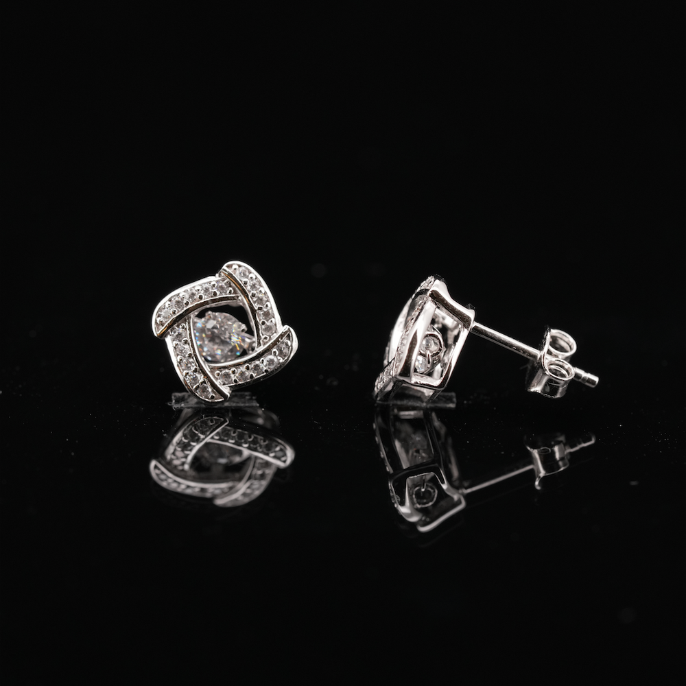 
                  
                    LVE014 SQUARE DANCING STONE STUD EARRINGS
                  
                