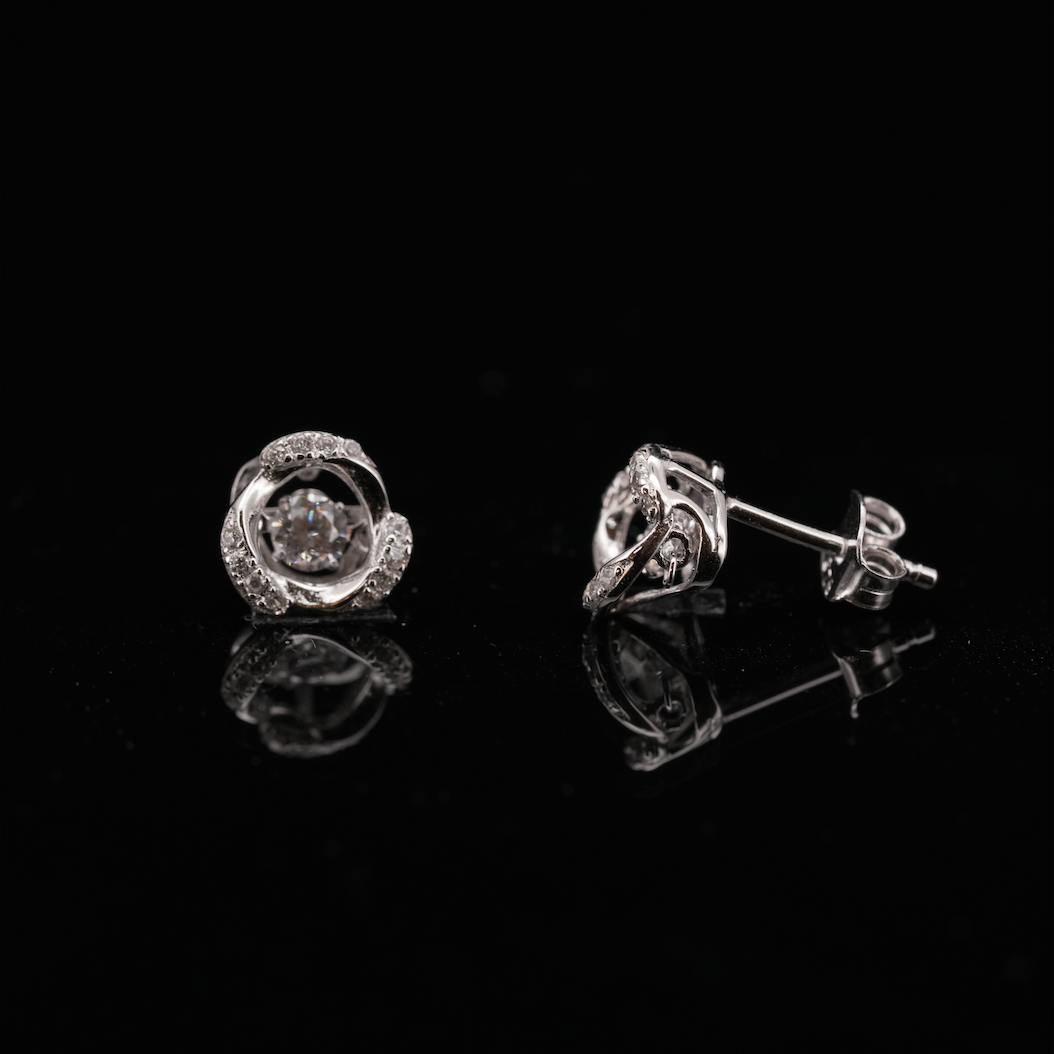 
                  
                    LVE018 SPARKLE HALO DANCING STONE EARRINGS
                  
                