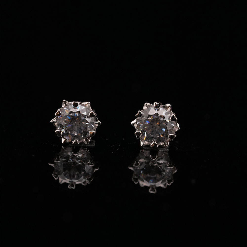 
                  
                    LVE053 SPARKLE ROUND PAVE STUD EARRINGS
                  
                