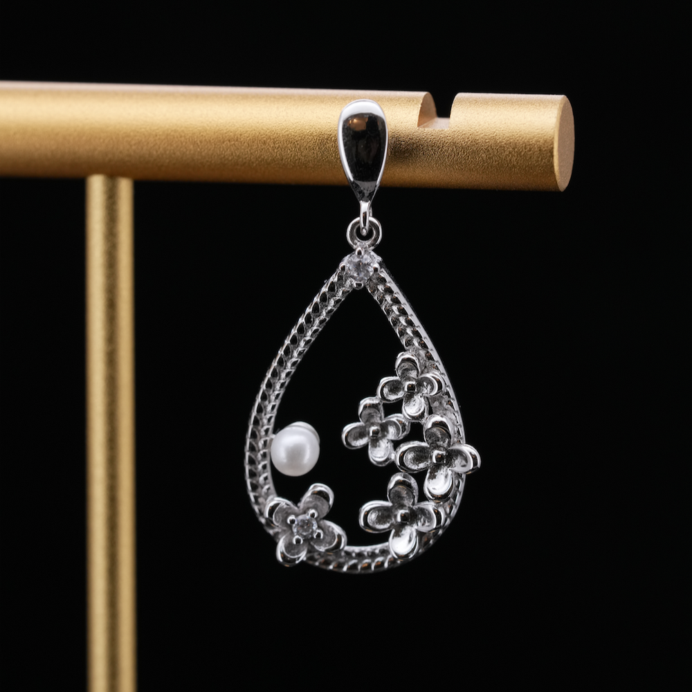 
                  
                    LVE025 BOUCLES D'OREILLES PENDANTES JARDIN DE FLEURS
                  
                