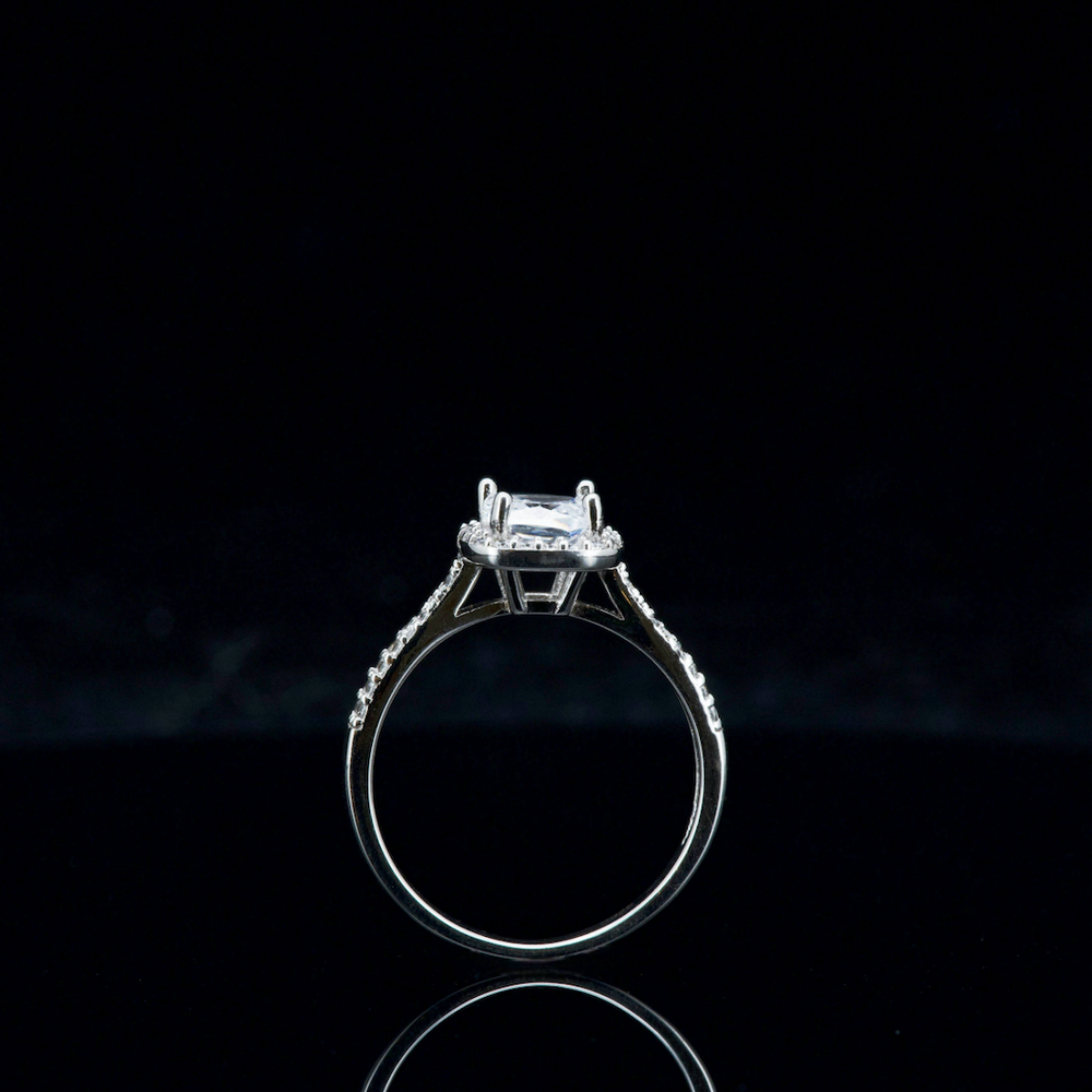 
                  
                    LVR002 SQUARE PAVÉ RING
                  
                