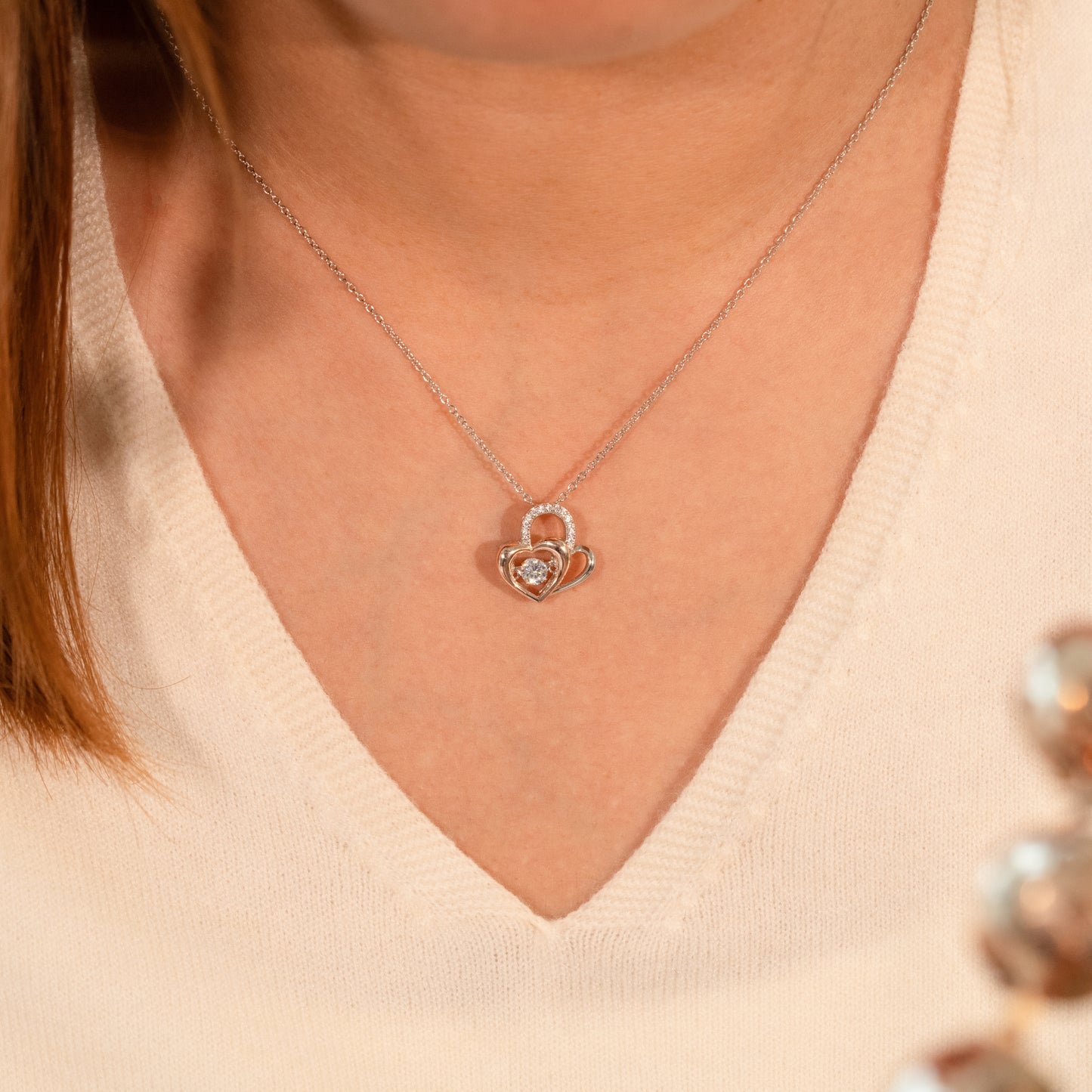 LVN050 Hugging the Heart Necklace