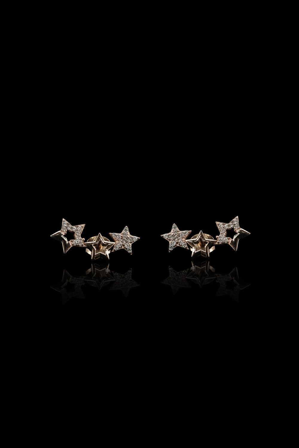 LVE064 STARY STUD EARRINGS