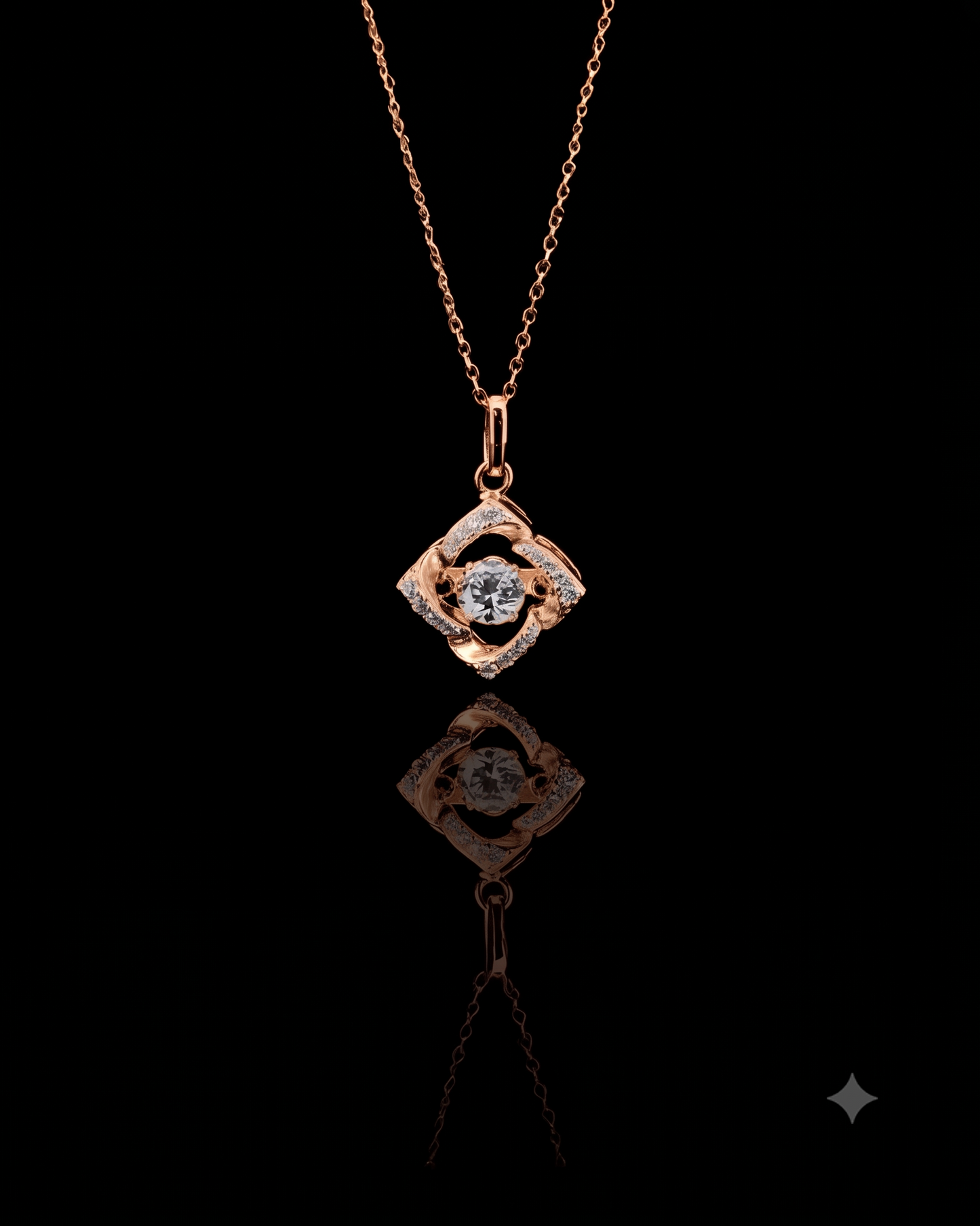 
                  
                    LVN076 CONTINUUM SQUARE HALO DANCING STONE NECKLACE
                  
                