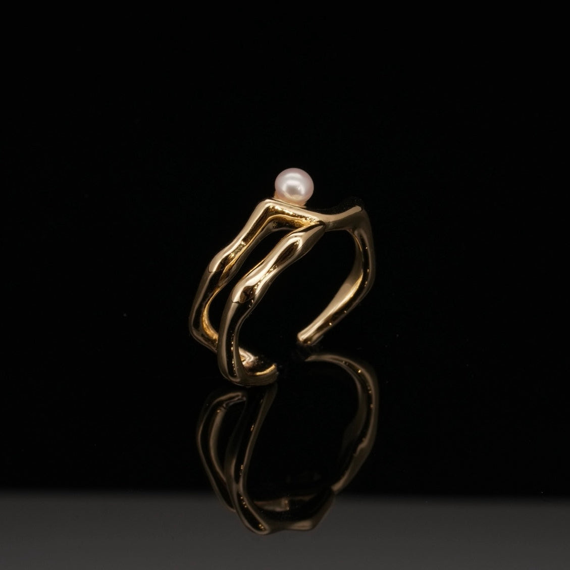 
                  
                    LVR044 BOMBOO PEARL RING
                  
                