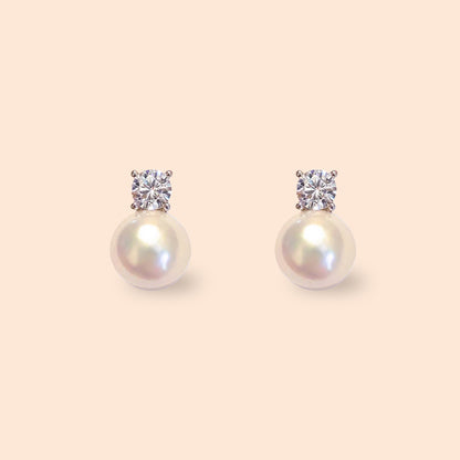 LVE041 Freshwater Cultured Pearl Stud Earring