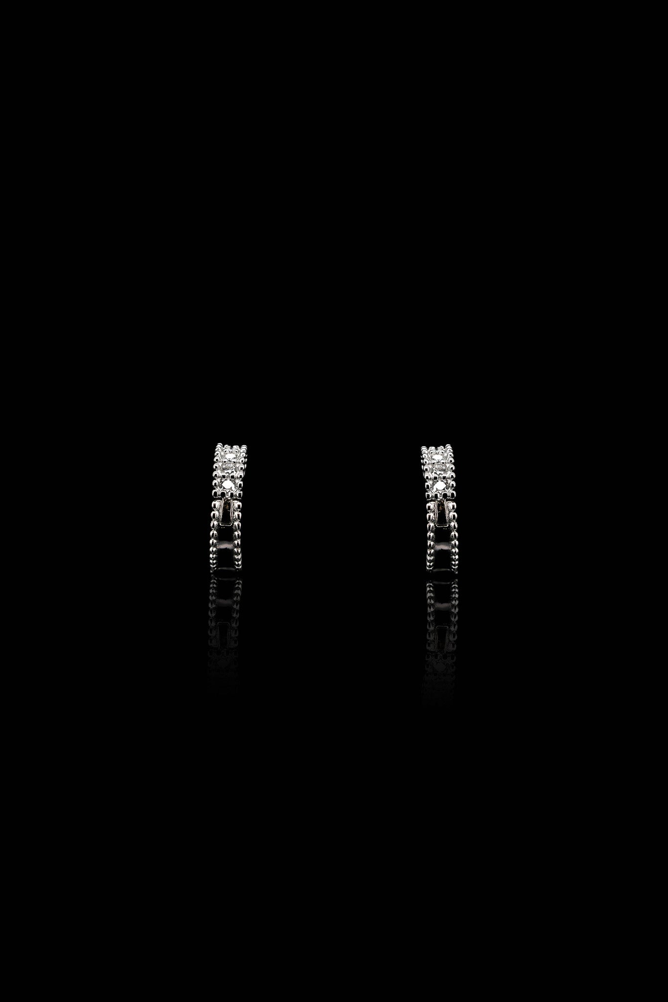 
                  
                    LVE057 DOUBLE ROW BEAD HOOP EARRINGS
                  
                