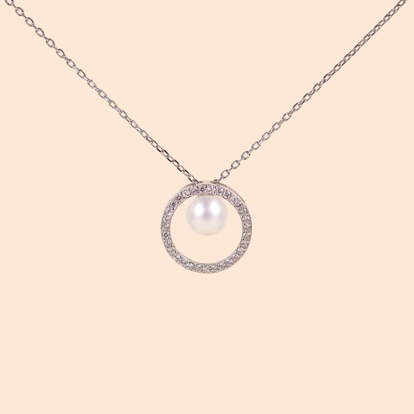 LVN033 Freshwater Cultured Pearl Necklace