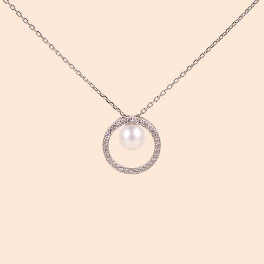 LVN033 Freshwater Cultured Pearl Necklace