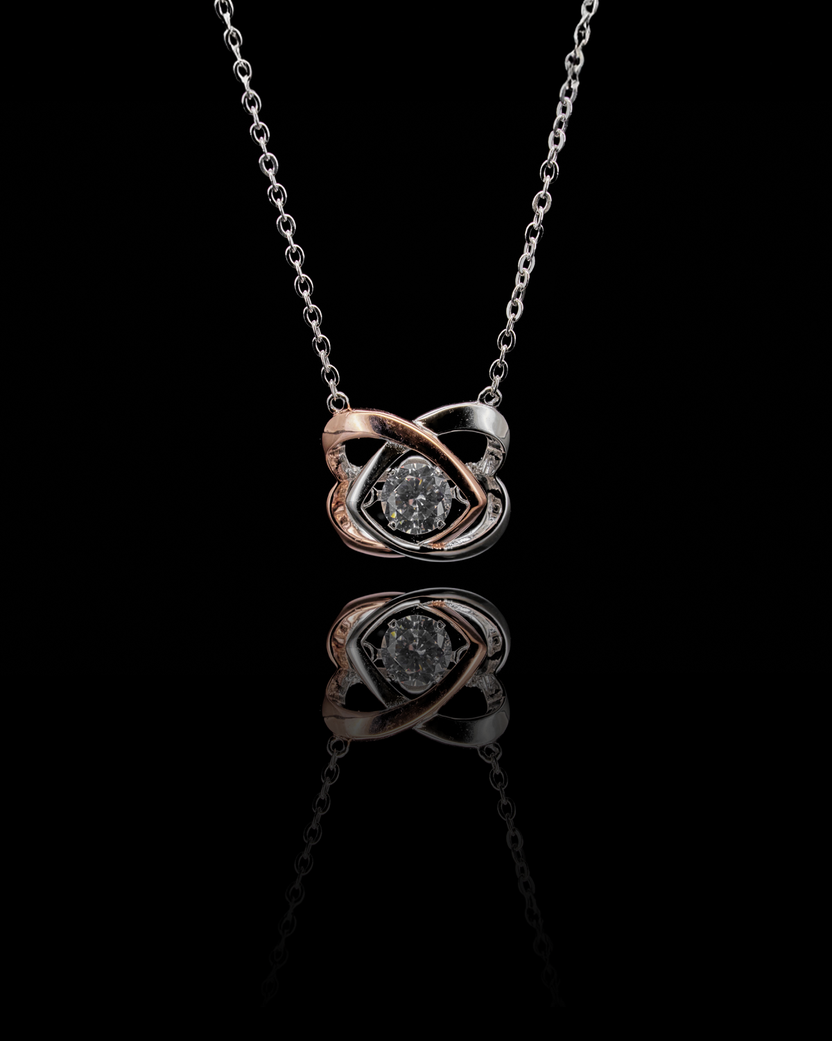 
                  
                    LVN071 TWIST DANCING STONE NECKLACE
                  
                