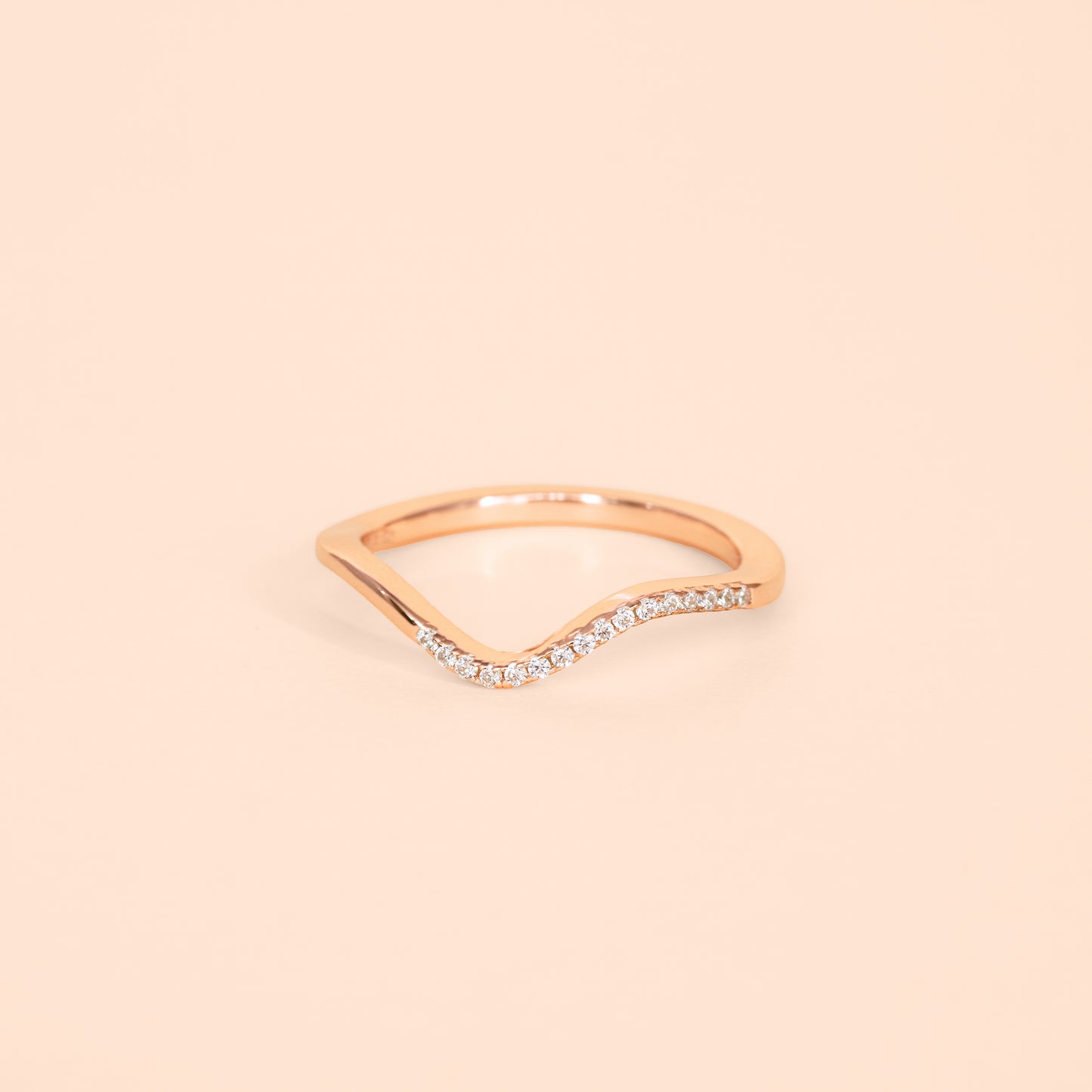 LVR036 Simplistic Waves Ring Ring