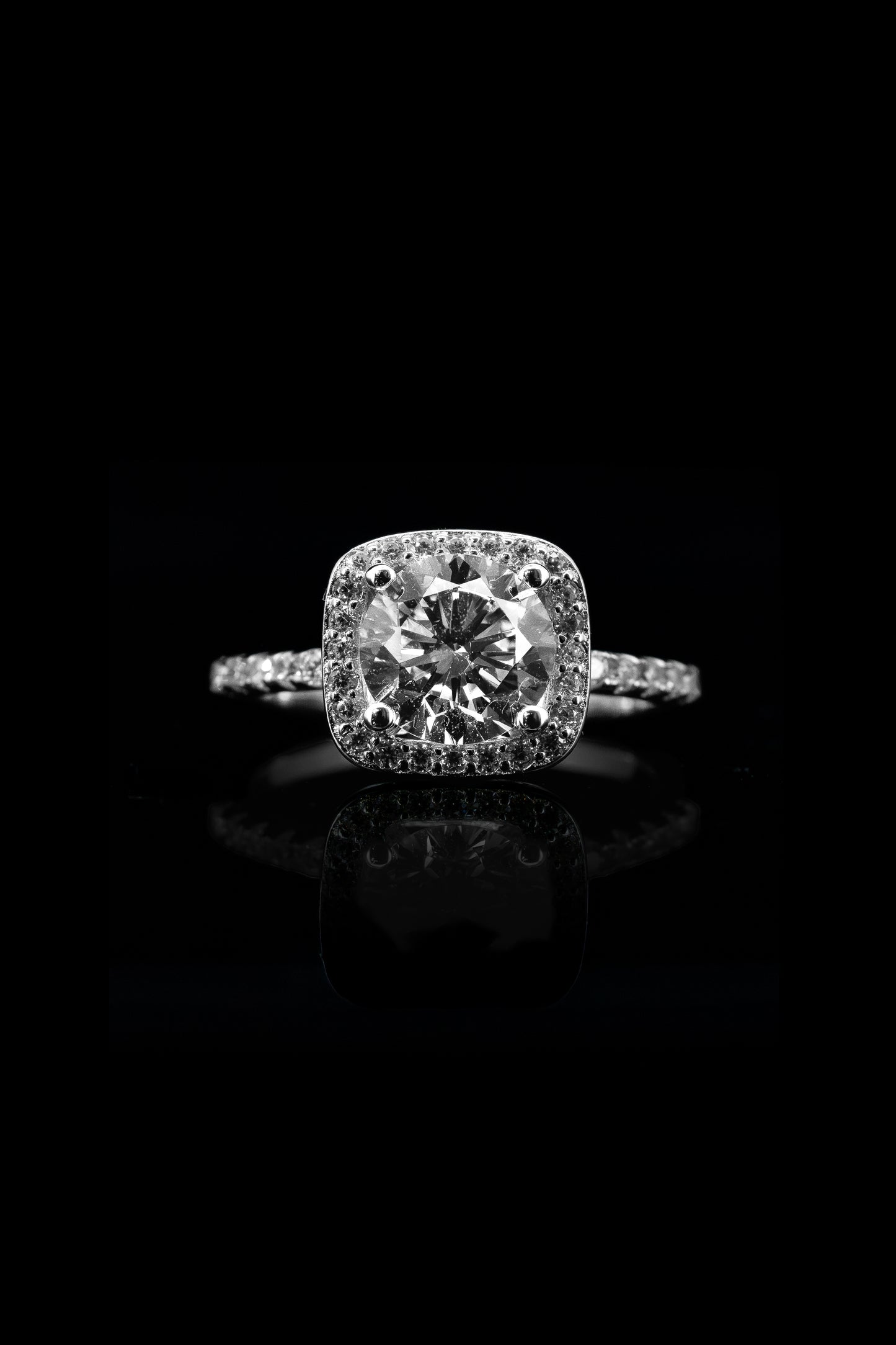 
                  
                    LVR067 SQUARE PAVÉ RING
                  
                