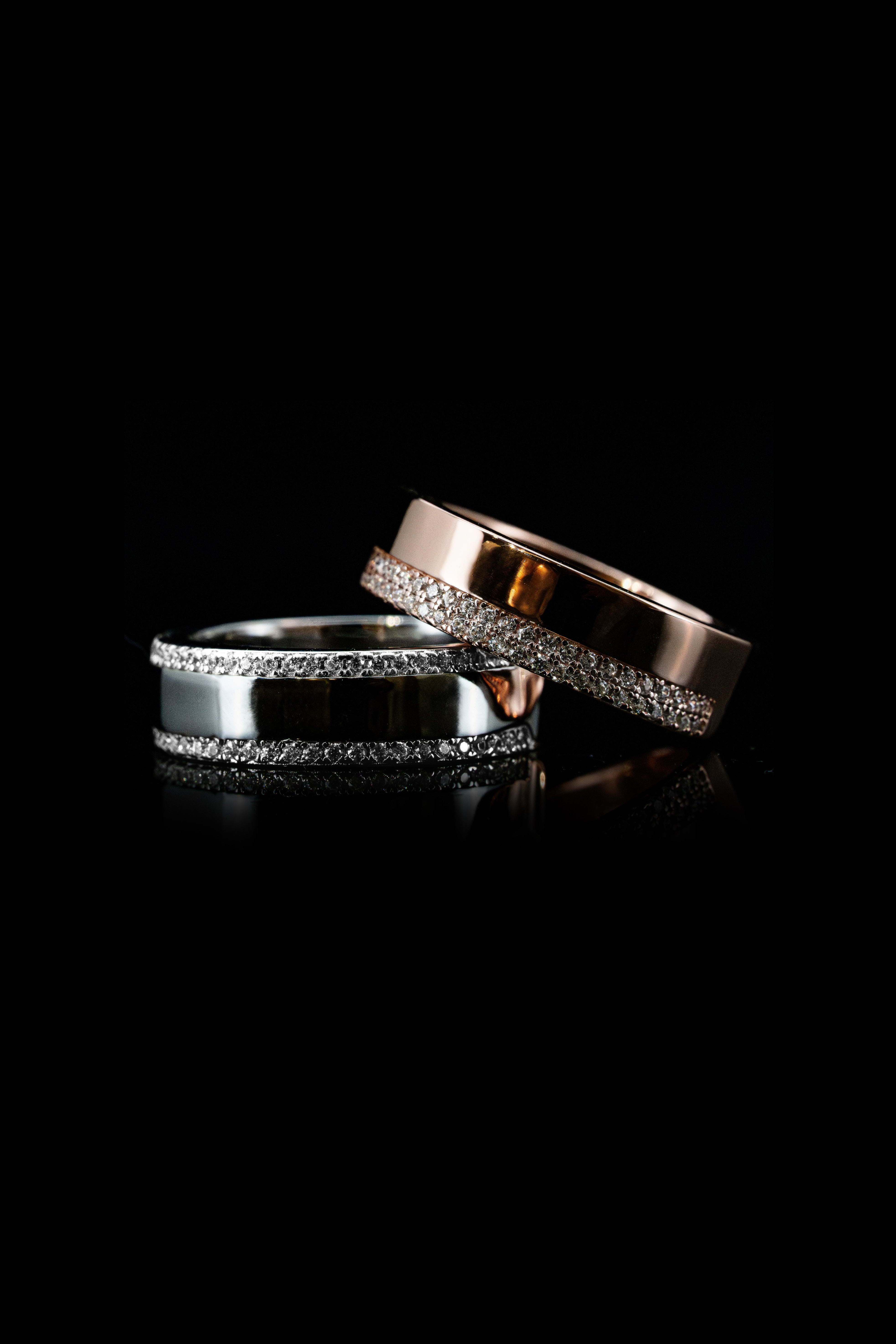 LVR080 LVR081 HORIZON DAWN COUPLE RINGS